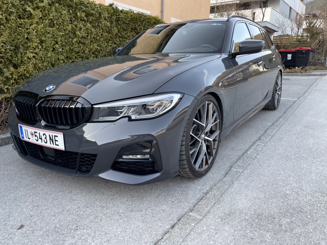 G21 320d xdrive Eibach Sportline Borbet BY 20 Zoll