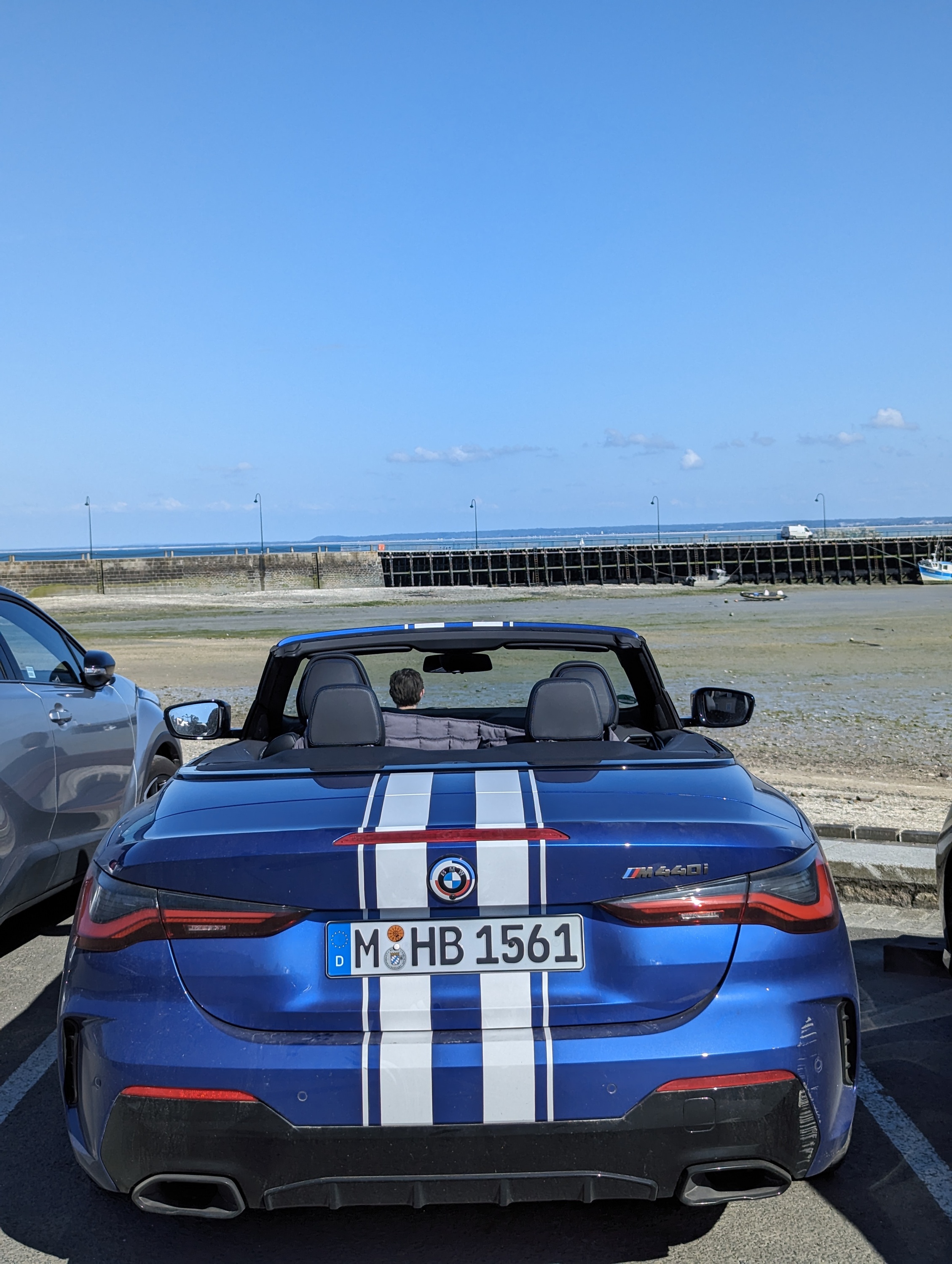 Parken mit Meerblick, Cancale.