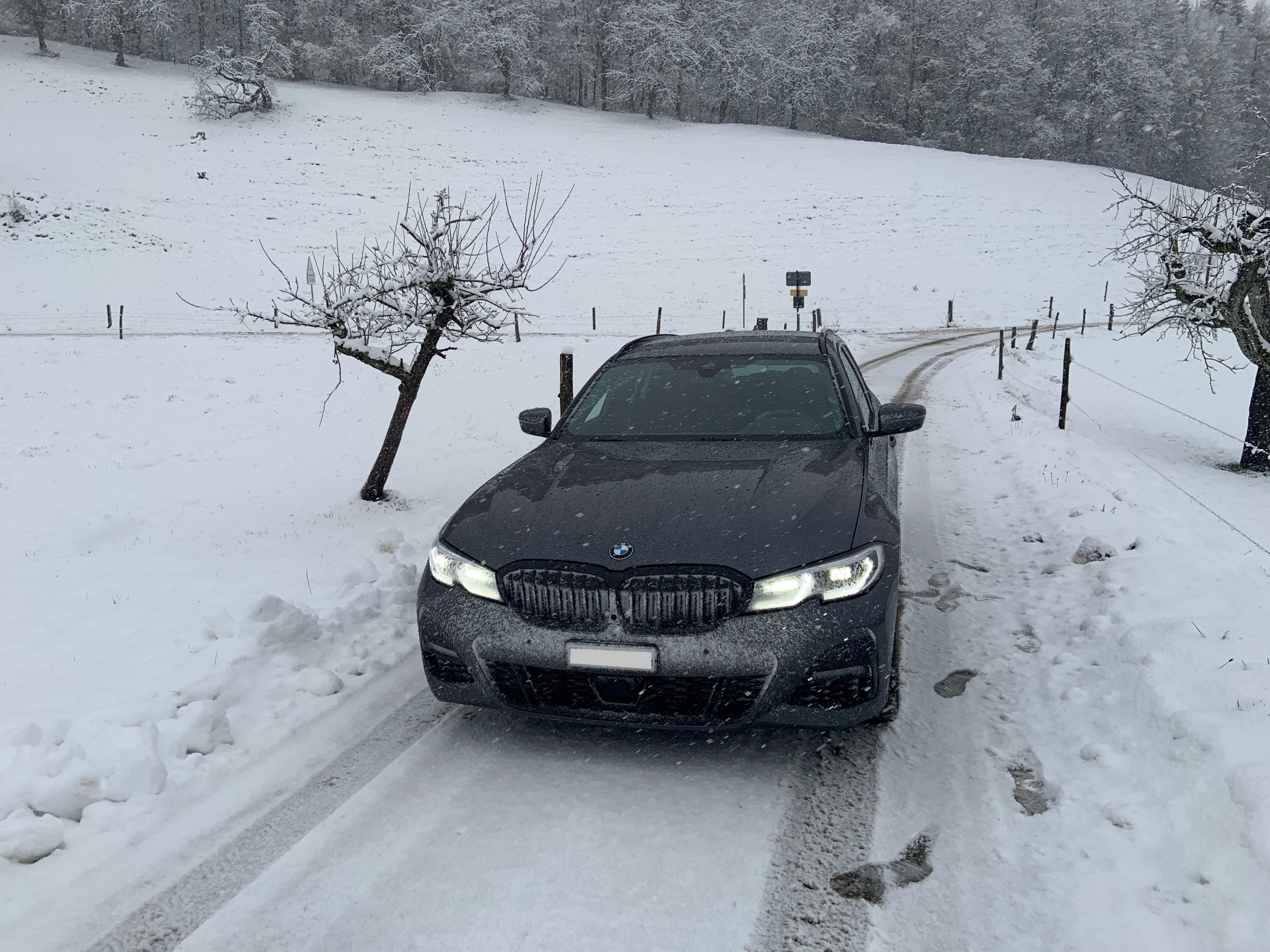 Das erste mal im Schnee mit dem 4x4