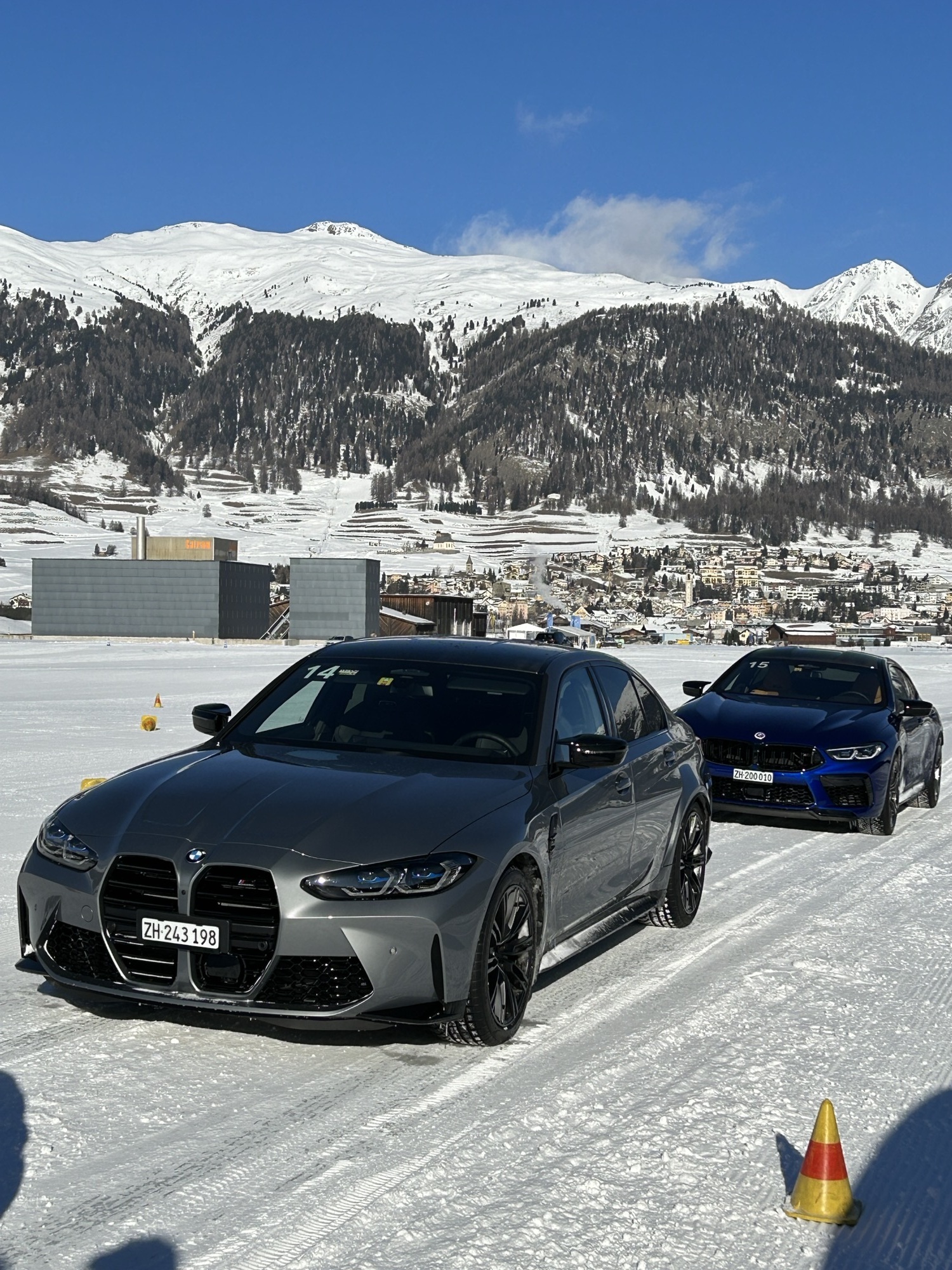 Wintertraining BMW in St.Moritz