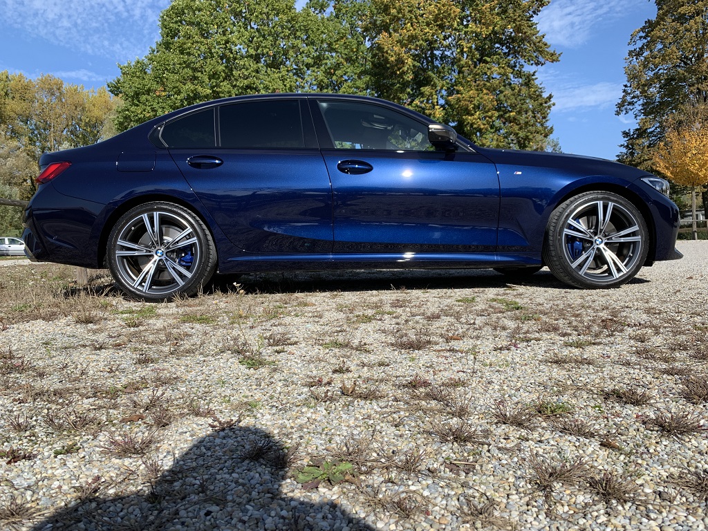 Topasblau metallic bmw