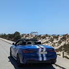 Streifenhörnchen am Strand bei Cádiz.